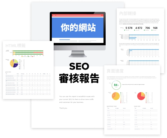 網站SEO審計報告將向您展示…
